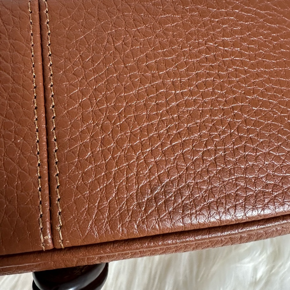 Coach Tan Leather Crossbody Bag - Picture 10 of 14